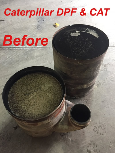 dpf filter cleaning